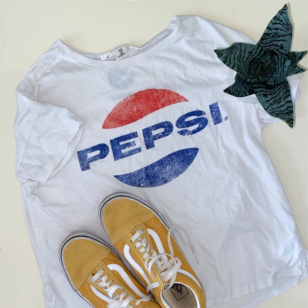 White Pepsi Shirt